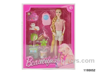 11 inch 9 jointed doll set