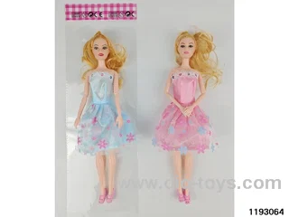 11 inch 9 jointed doll set