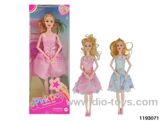 11 inch 9 jointed doll set