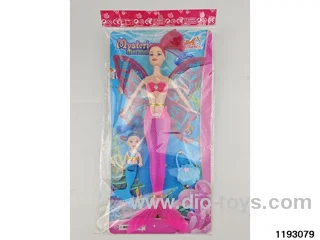 11 inch mermaid with light