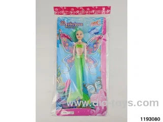9 inch mermaid with light