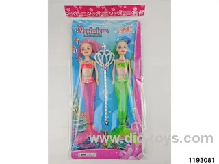 9 inch mermaid with light