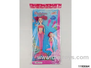 9 inch mermaid with light