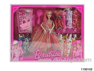 11 inch 9 jointed doll set