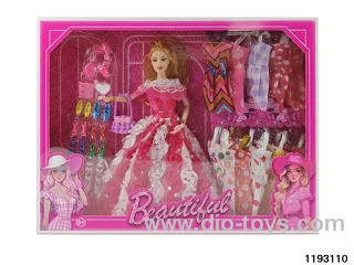 11 inch 9 jointed doll set