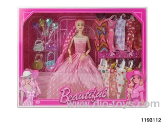 11 inch 9 jointed doll set
