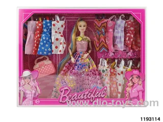11 inch 9 jointed doll set