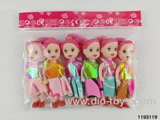 3 inch doll set