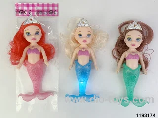 6 inch Mermaid with light
