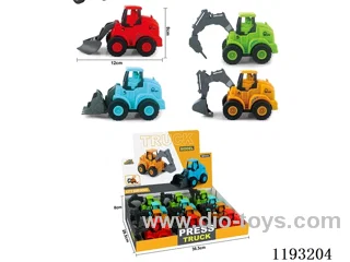 Inertia press engineering vehicle