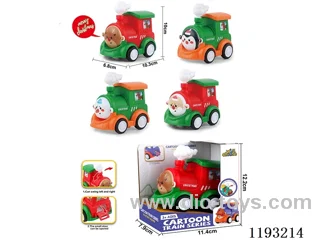 Christmas Inertia Rocking Stowaway Train (Candy-Containing)