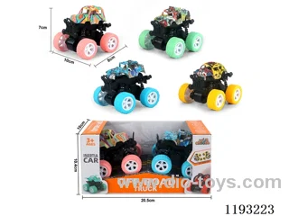 Dual Inertia Swing Stunt Big Wheel Buggy (2pcs)