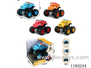Double Inertia Swing Stunt Tumbling Bigfoot Bullhorn Monster Car/Tiger Monster Car