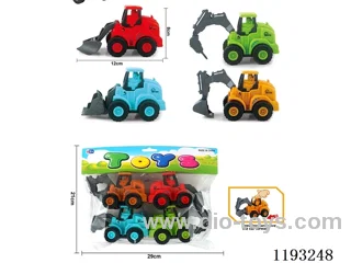 Inertia press engineering vehicle(4pcs)
