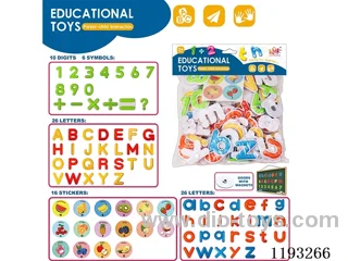 Fruit Magnetic Alphabet Stickers