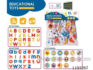 Fruit Magnetic Alphabet Stickers