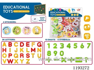 Magnetic Alphabet Stickers