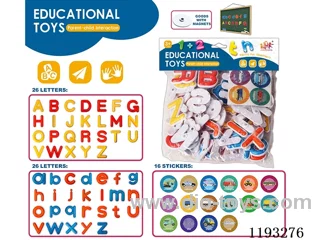 Car Magnetic Alphabet Stickers