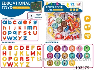 Magnetic Alphabet Stickers
