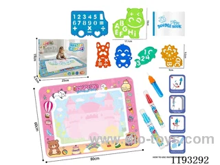 Cartoon Water Canvas