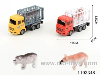 Inertial lorry + animal