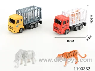 inertia lorry + animal