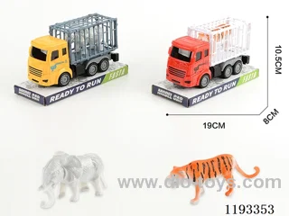 inertia lorry + animal