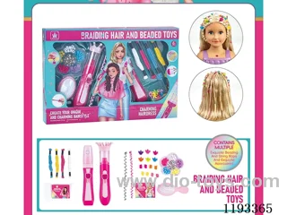 Hairdressing Toys - Beading Machine + Rope Weaving