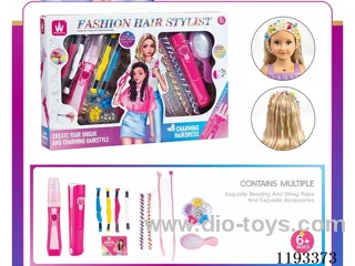 Hair Weaving Toys - Hair Clips + Rope Weaving