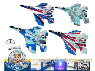 Hand Throw Electric Flying Plane(4 colours mix)