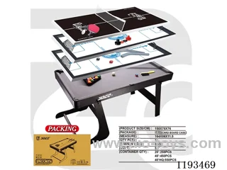 Folding Pool Table 4 in 1