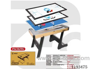Folding Pool Table 4 in 1