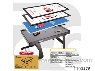 Folding Pool Table 4 in 1