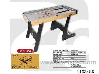 Folding Pool Table