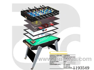 Universal Wheels Pool Table 6 in 1
