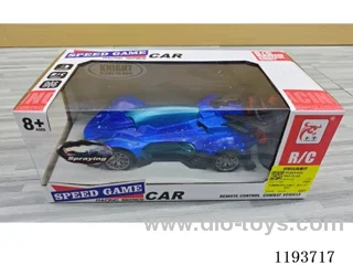 5ch rc car with light/spray not included battery