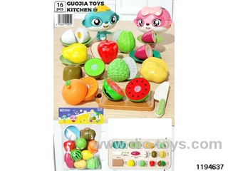 Fruit cutting toys
