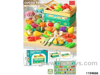 Fruit cutting toys