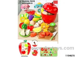 Fruit cutting toys