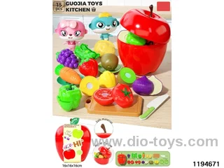 Fruit cutting toys
