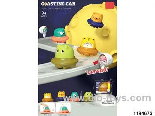 Pressing toy car