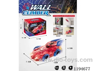 4 ch rc wall-crawler with light included 3.7V220mah battery 2 colors