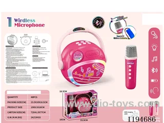 Bluetooth Wireless Lights Music Single Microphone Sound Kit