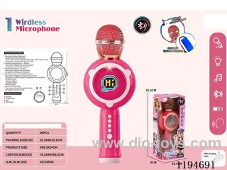 Bluetooth Lights Music Microphone & Sound Integrated Microphone