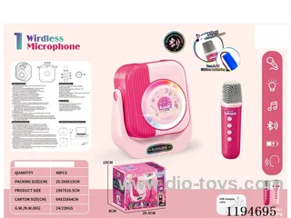 Bluetooth Wireless Lights Music Single Microphone Sound Kit