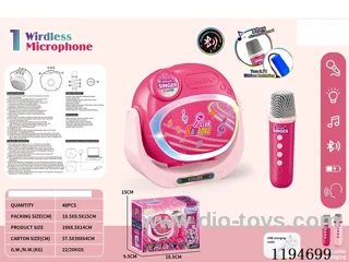 Bluetooth Wireless Lights Music Single Microphone Sound Kit