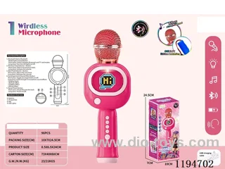 Bluetooth Lights Music Microphone & Sound All-in-One Microphone