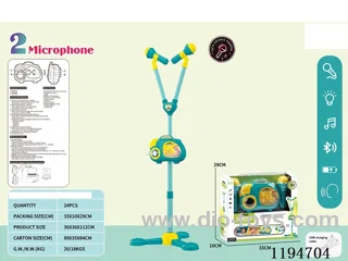 Bluetooth Lights Music Stiletto Dual Microphone Sound Set
