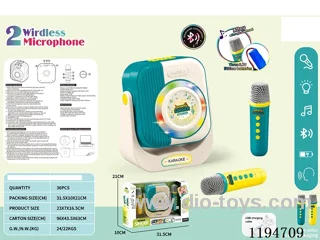 Bluetooth Wireless Lights Music Dual Microphone Sound Kit