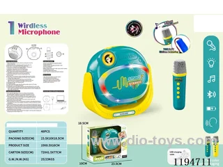 Bluetooth Wireless Lights Music Single Microphone Sound Kit